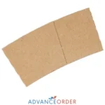 Large Brown Hot Cup Sleeve (Cup Wrap) (12oz/16oz)-1x1000