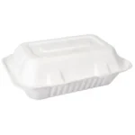 White Bagasse Food Box