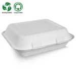 Enviroware Large White Bagasse Food Box